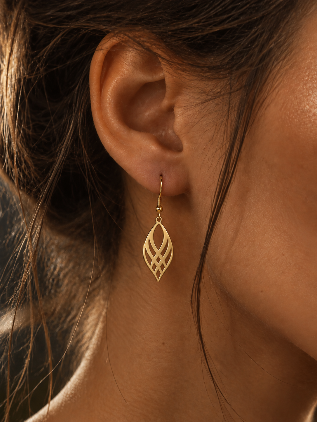 Flame Drop Earrings