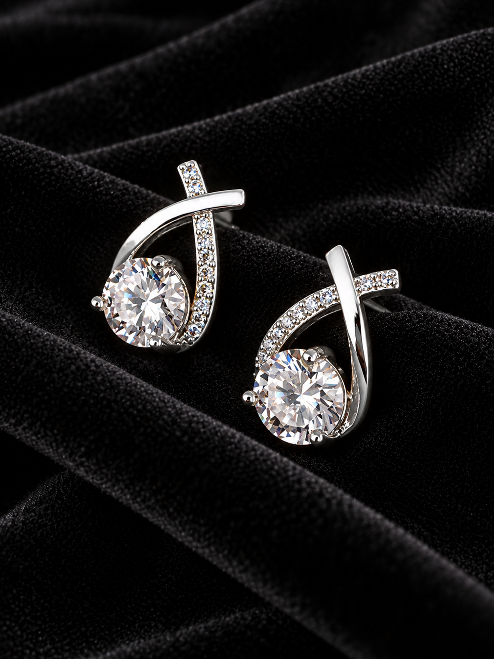 Aurelia Moissanite Earrings