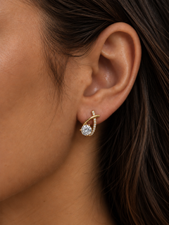 Aurelia Moissanite Earrings
