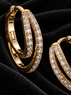 Noa Moissanite Earrings