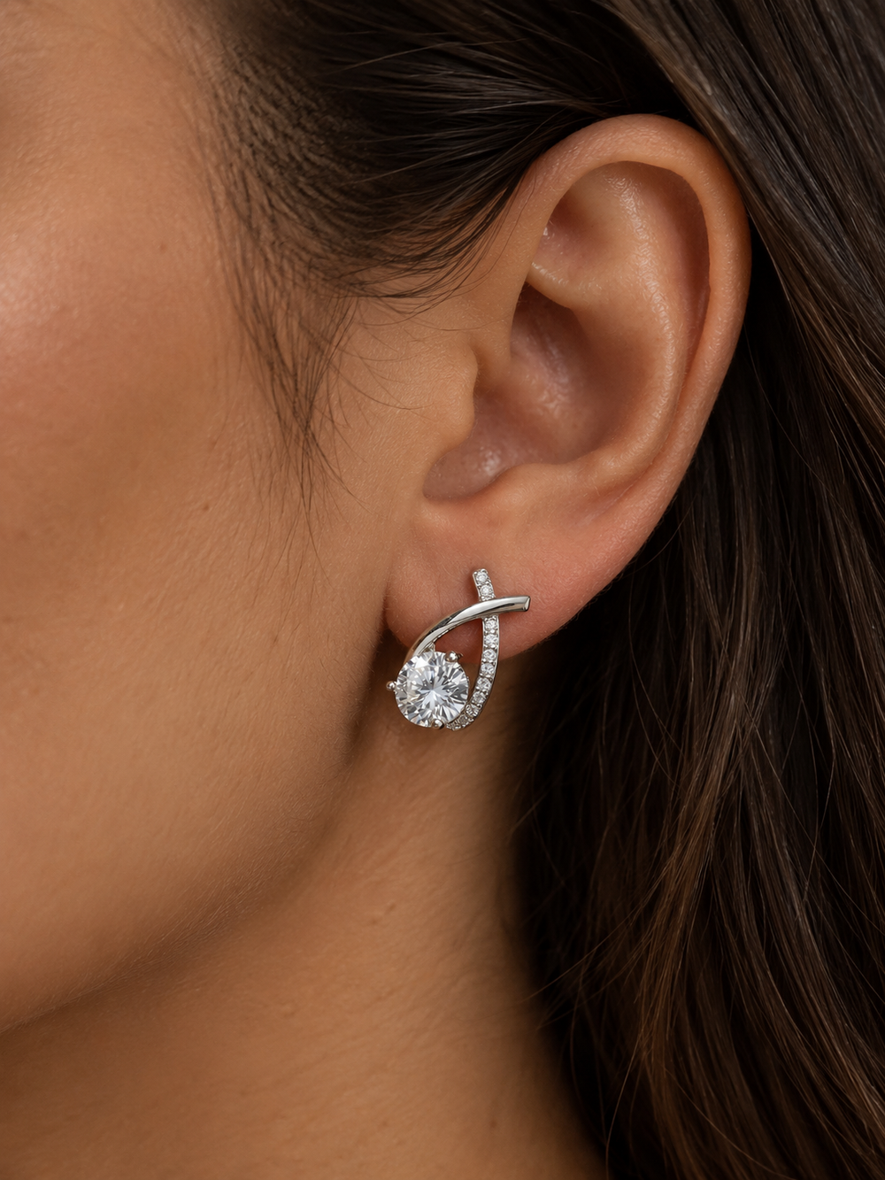 Aurelia Moissanite Earrings