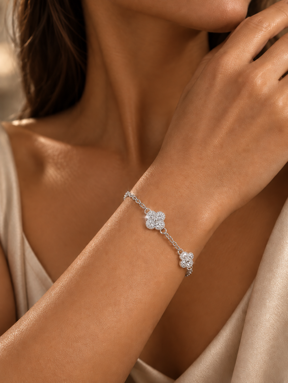 Lucky Moissanite Bracelet