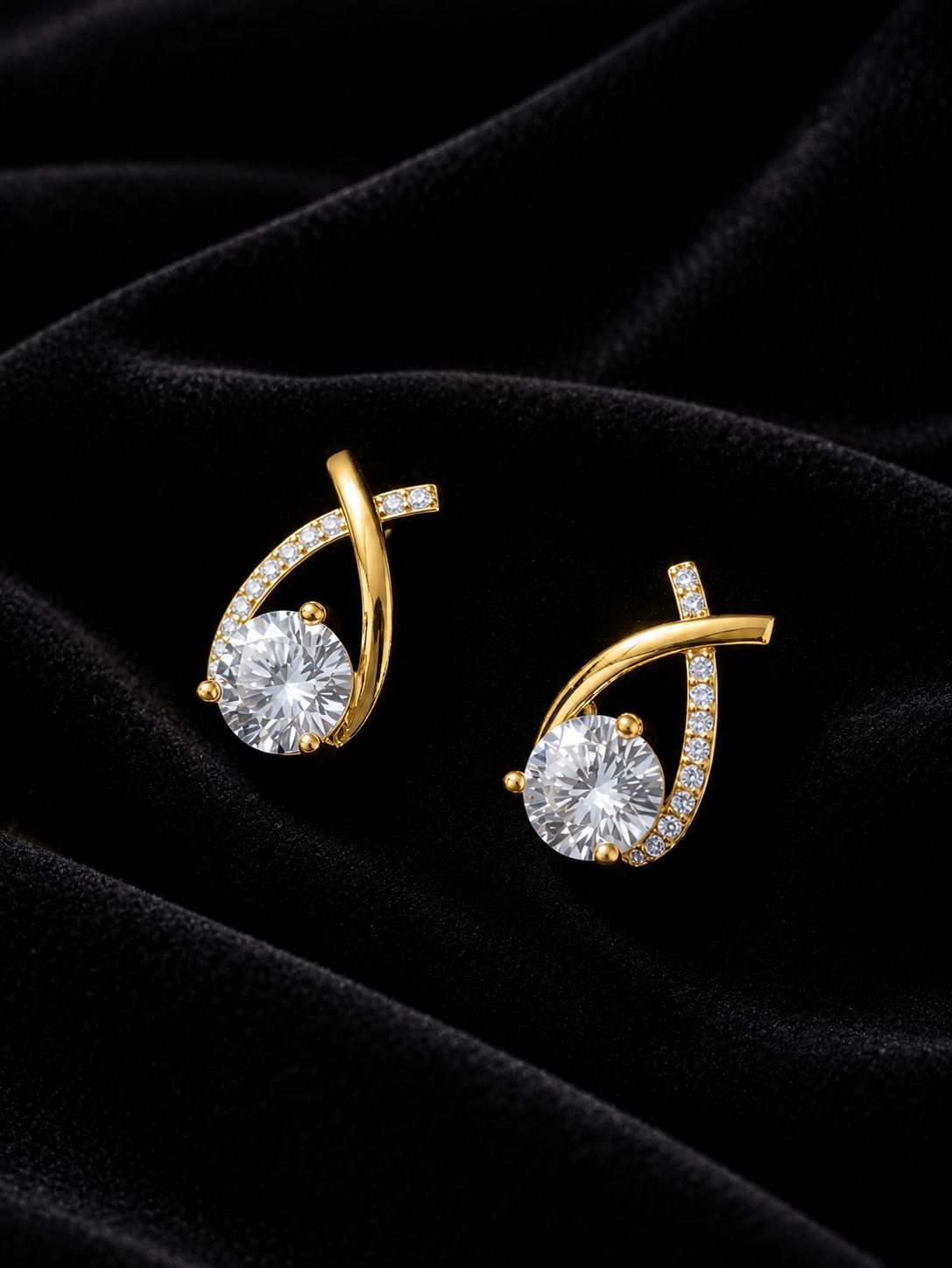 Aurelia Moissanite Earrings