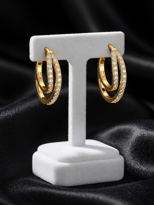 Noa Moissanite Earrings