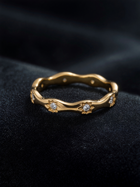 Celest Star Ring