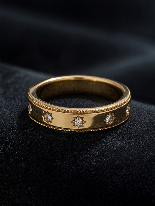 Celest Star Ring