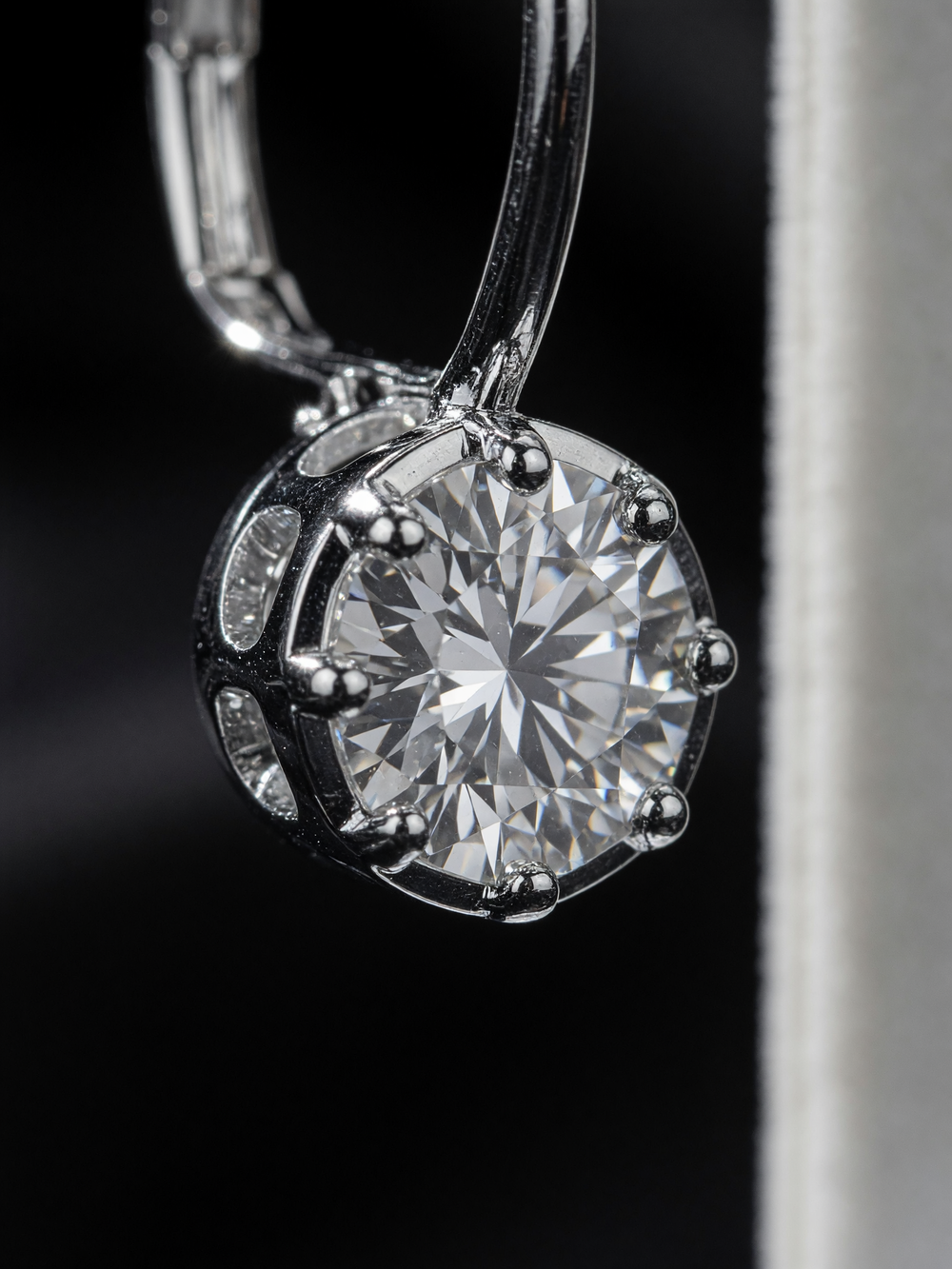 Dolly Moissanite Drop Earrings