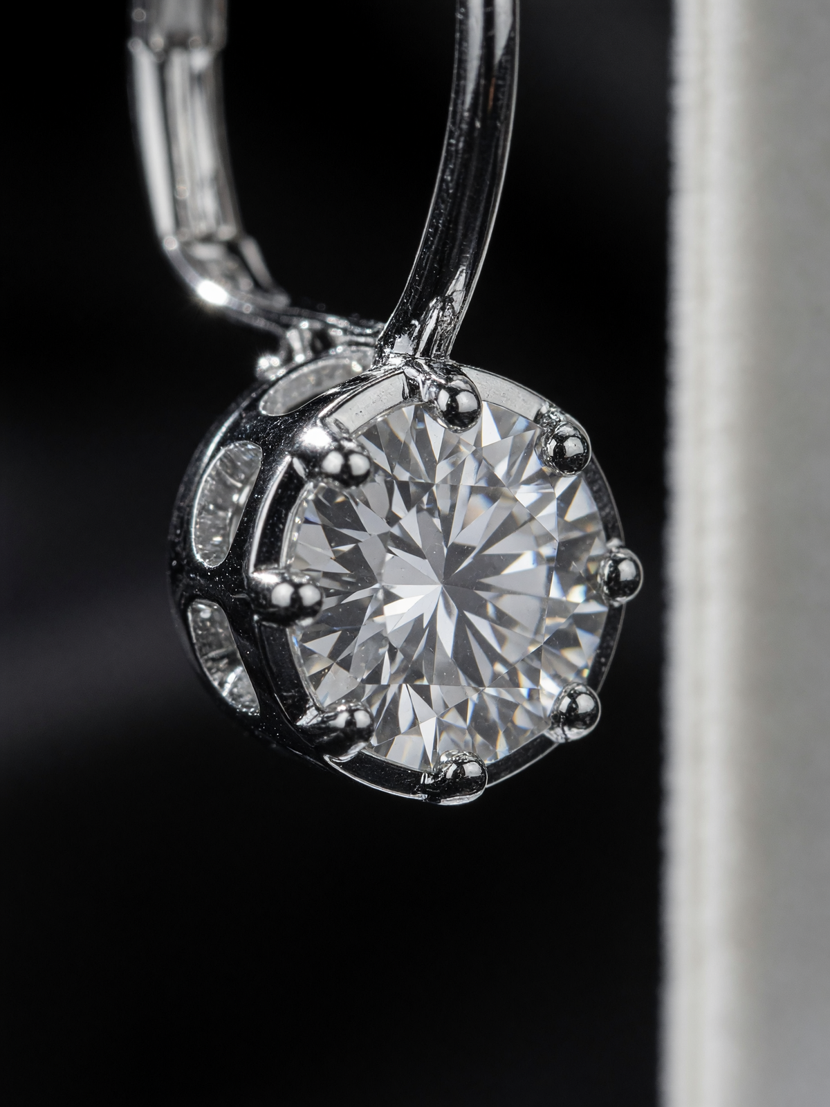 Dolly Moissanite Drop Earrings
