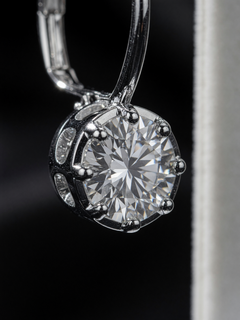 Dolly Moissanite Drop Earrings