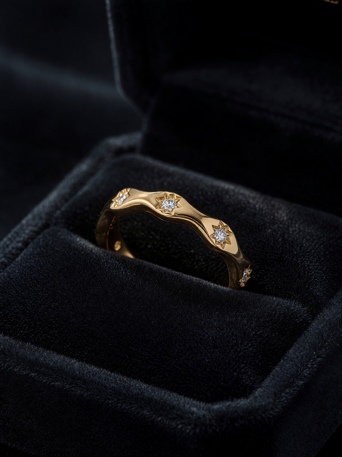 Celest Star Ring