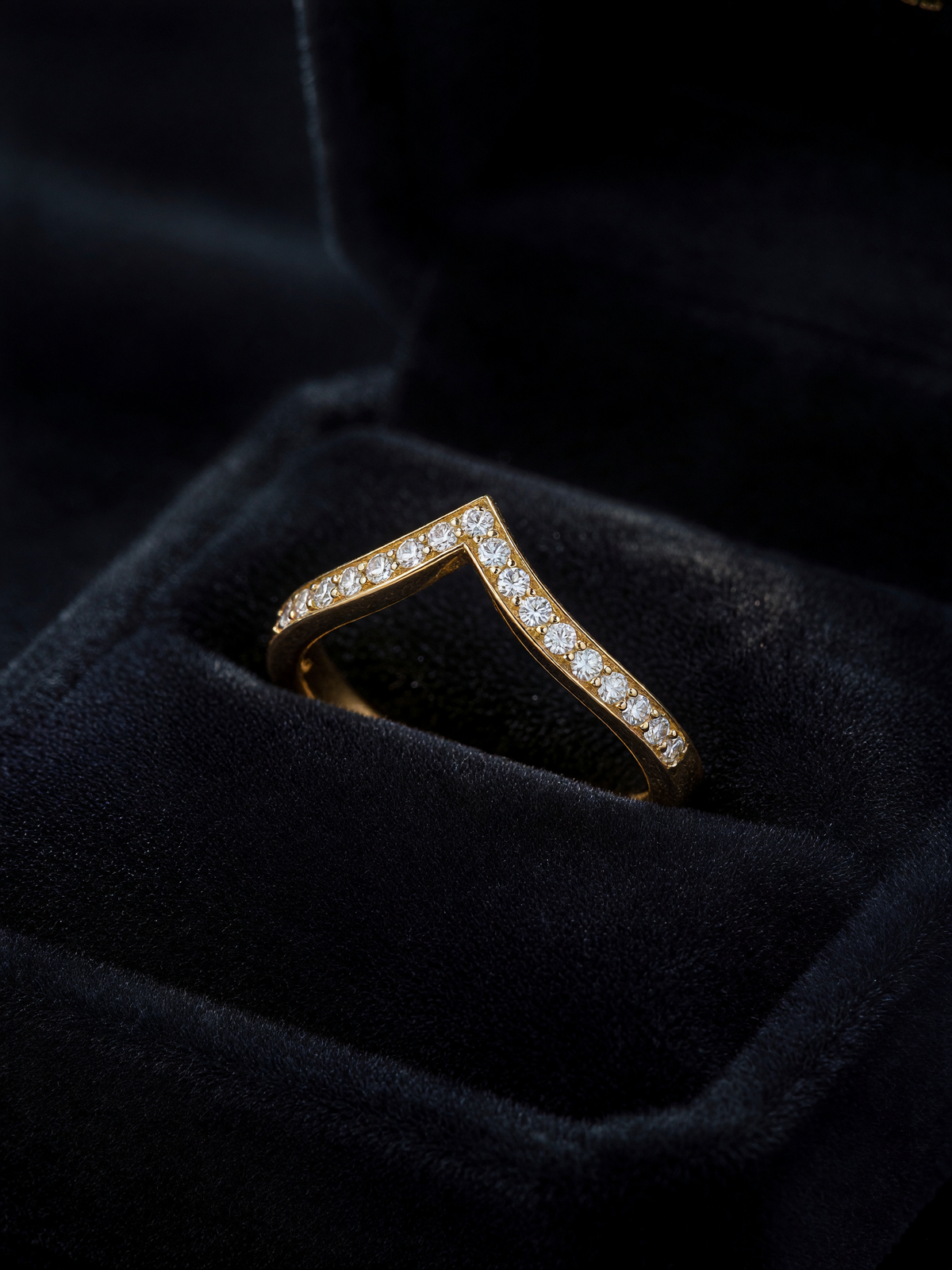 Pandora Moissanite Ring