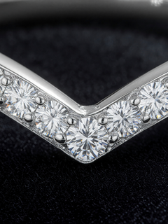 Pandora Moissanite Ring