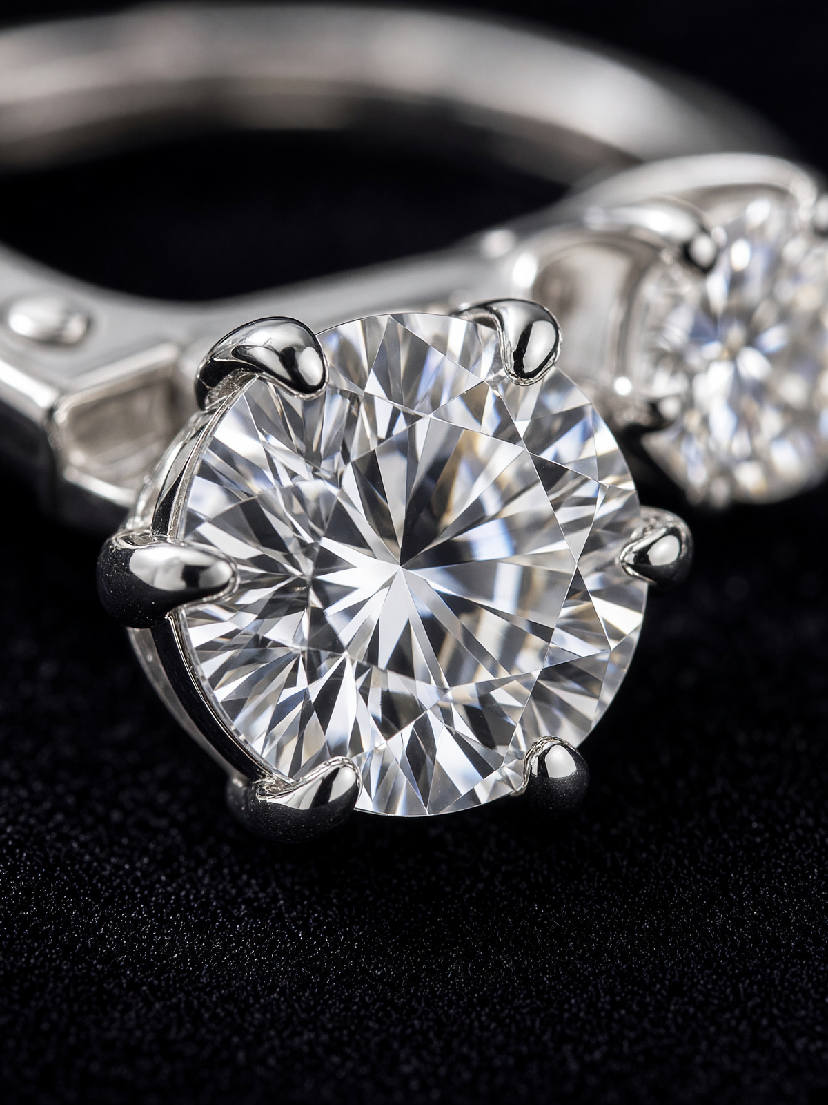 Dolly Double-Moissanite Earrings
