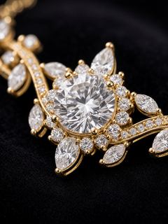 Roselyn Moissanite Necklace