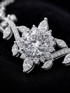 Roselyn Moissanite Necklace