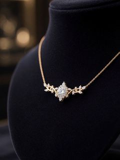 Roselyn Moissanite Necklace