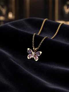 Monarch Crystal Necklace