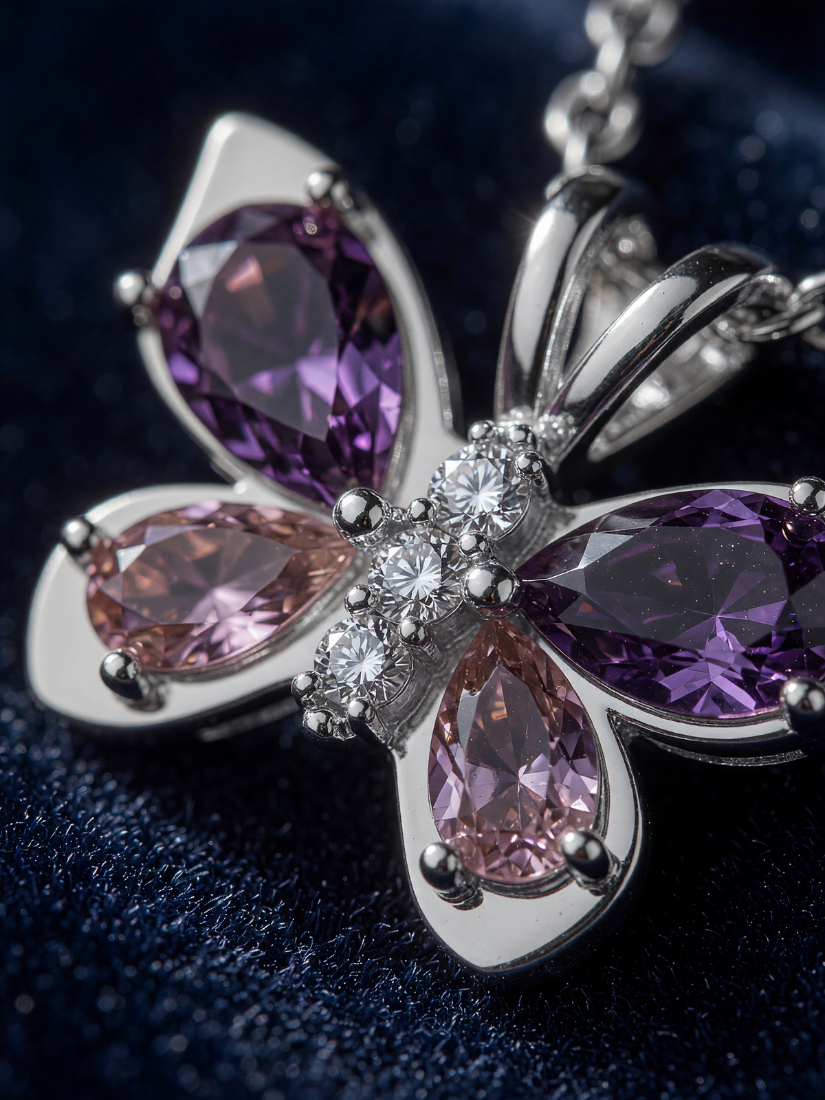 Monarch Crystal Necklace