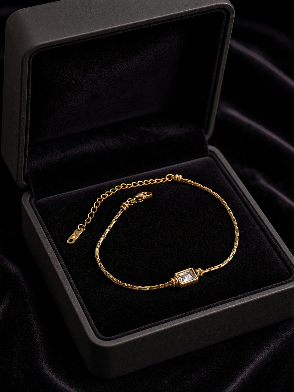 Square Crystal Bracelet