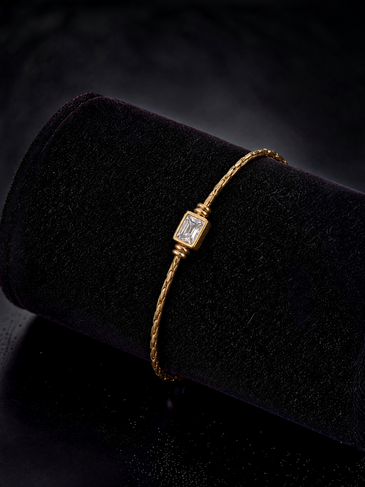 Square Crystal Bracelet